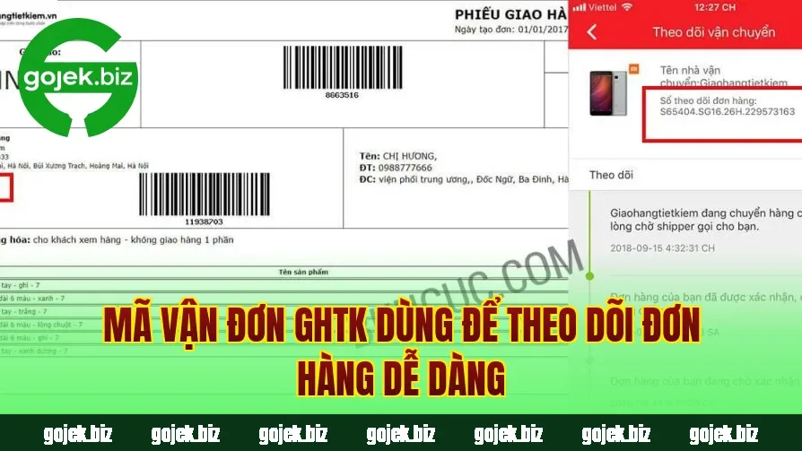 Mã vận đơn GHTK dùng để theo dõi đơn hàng dễ dàng
