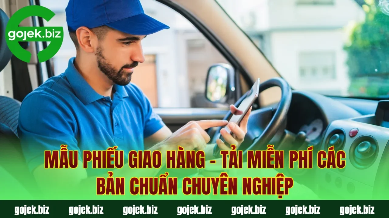 Mẫu Phiếu Giao Hàng – Tải Miễn Phí Các Bản Chuẩn Chuyên Nghiệp