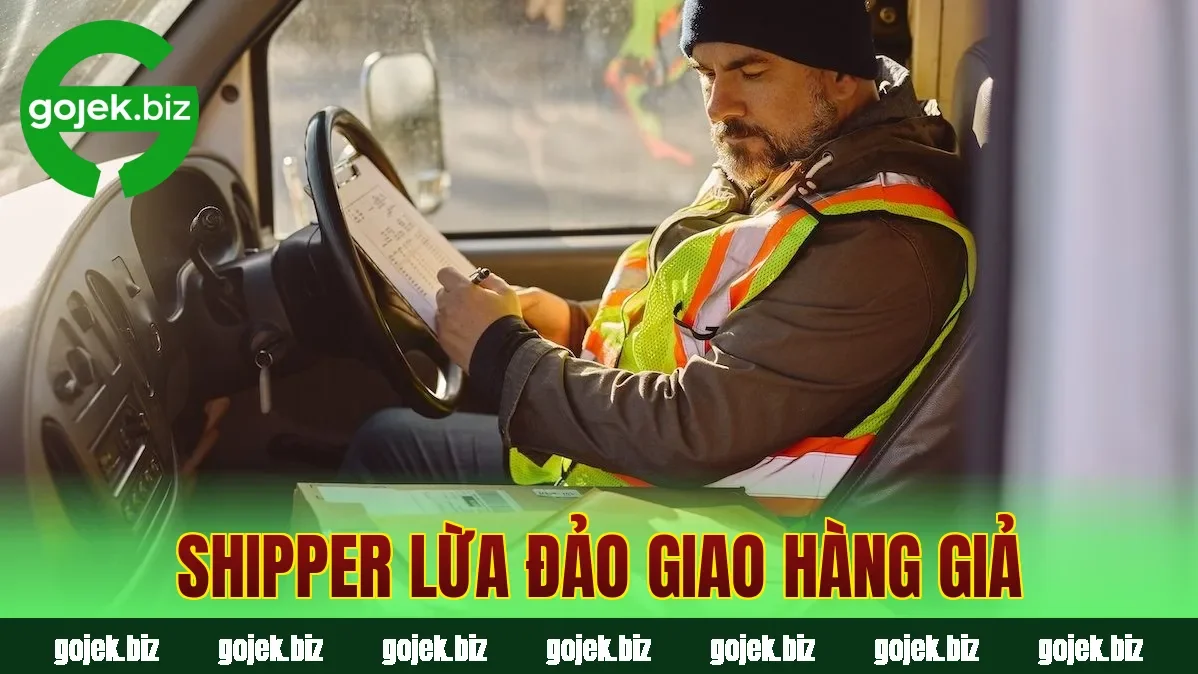 Shipper lừa đảo giao hàng giả