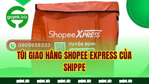 Túi giao hàng Shopee Express của shippe